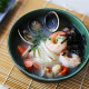 Fried flat noodles with Seafood